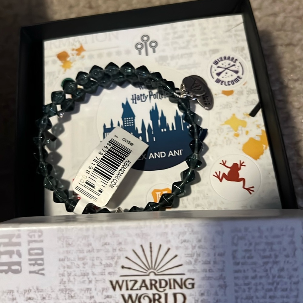 Alex and Ani Harry Potter illumination wrap bracelet